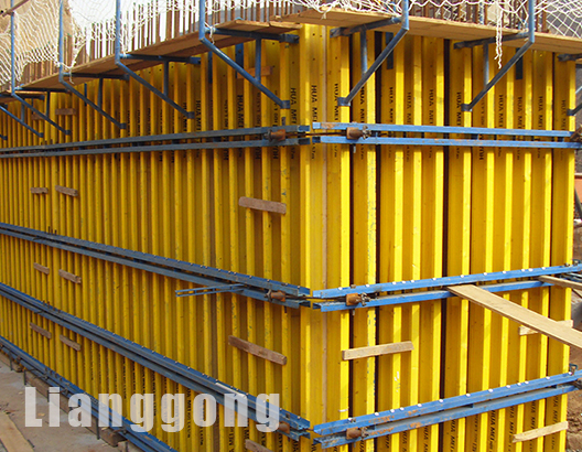 Lianggong fabrica encofrados de vigas de madera H20 reutilizados para construcción de hormigón de pared/columna/losa