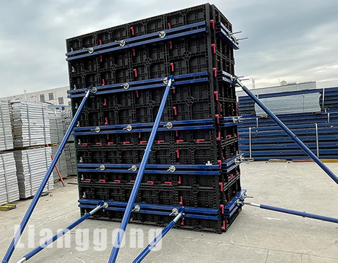 Encofrado de plástico ABS ajustable para construcción de hormigón