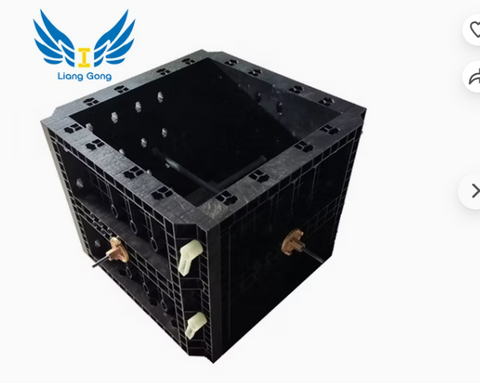 Sistema de encofrado de columnas de plástico ABS para edificios comerciales