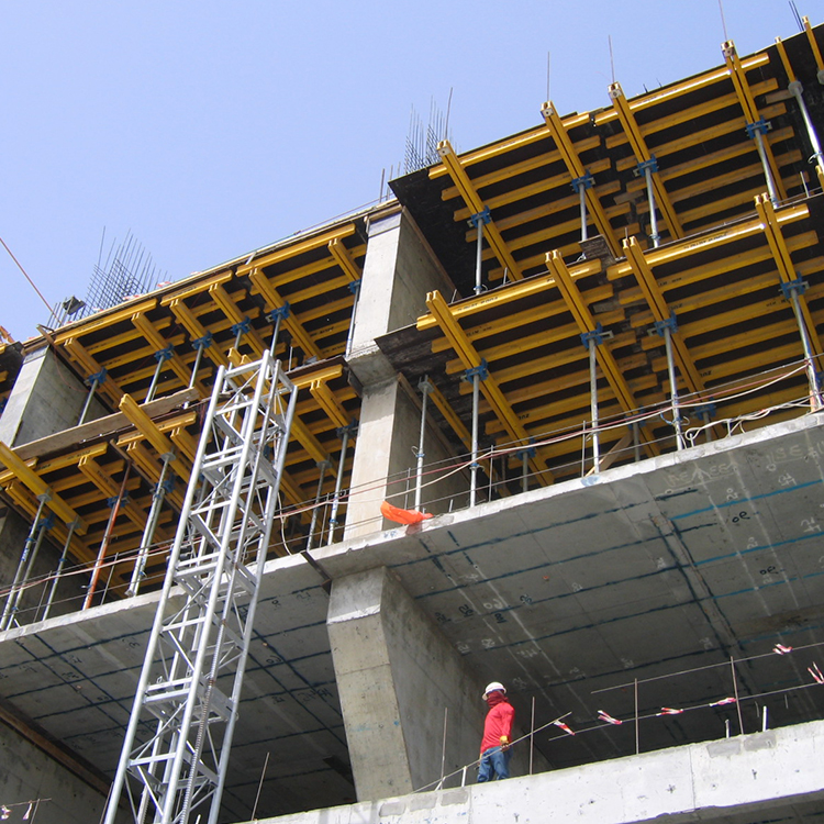 Sistema de encofrado de mesa de losa flexible personalizado económico para la construcción de pisos de concreto 